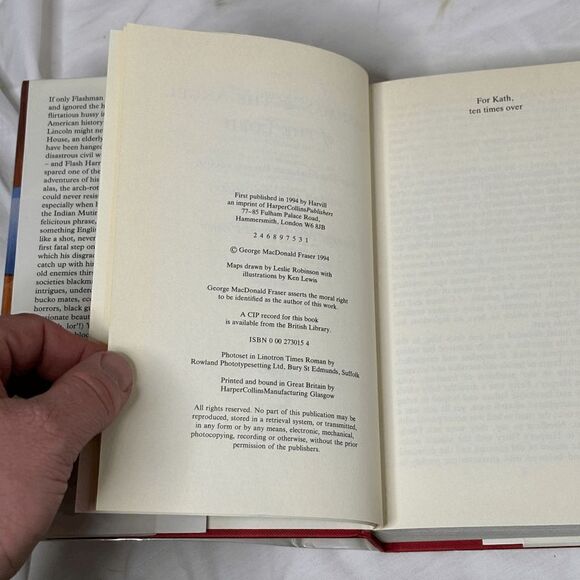 FLASHMAN AND THE ANGEL OF THE LORD - 1ST. ED. SIGNED BY GEORGE MACDONALD FRASER - Picture 8 of 9